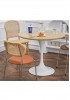 Tulip Round Dining Table Wood Top 100 Dia